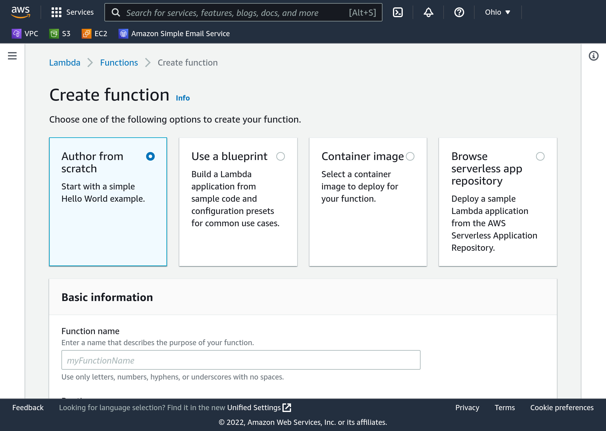 AWS Lambda Function URL Hello World Karl s Blog